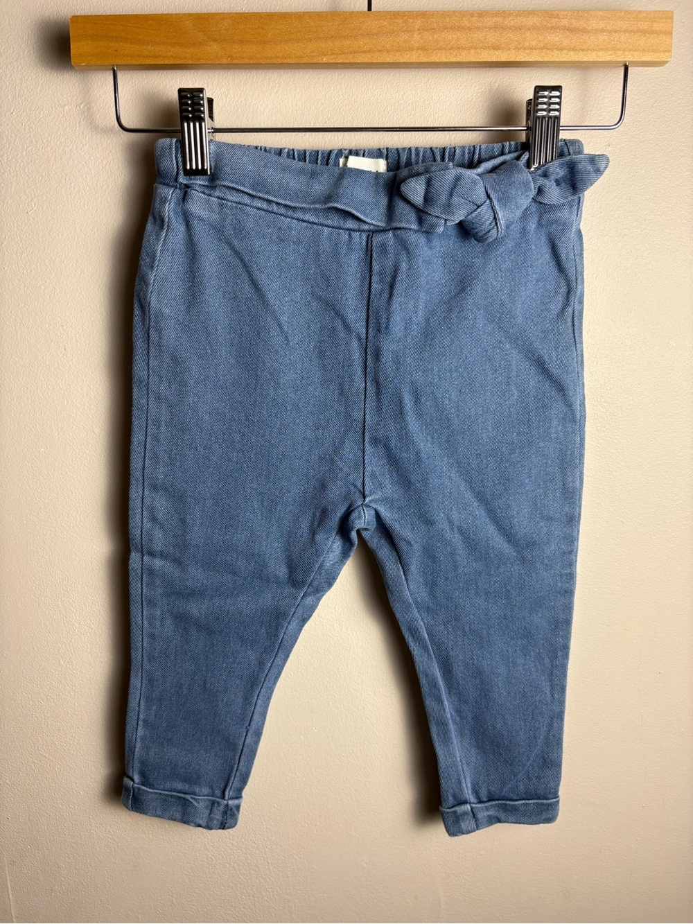 Girls Toddler Miles the Label Blue Jeans with Bow Waist 24 Months